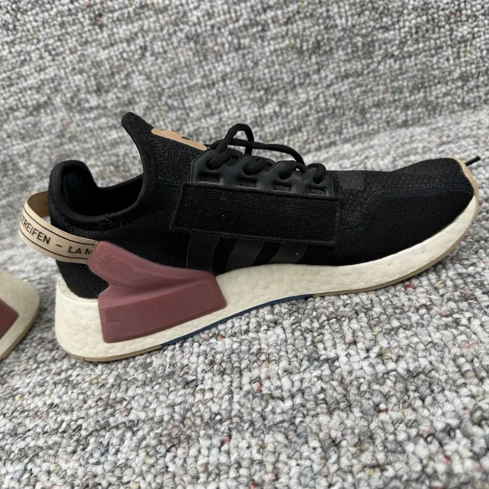 Adidas NMD_R1 V2 Shoes Mens 7 Boost Casual Sneaker GZ2573 Black Tan